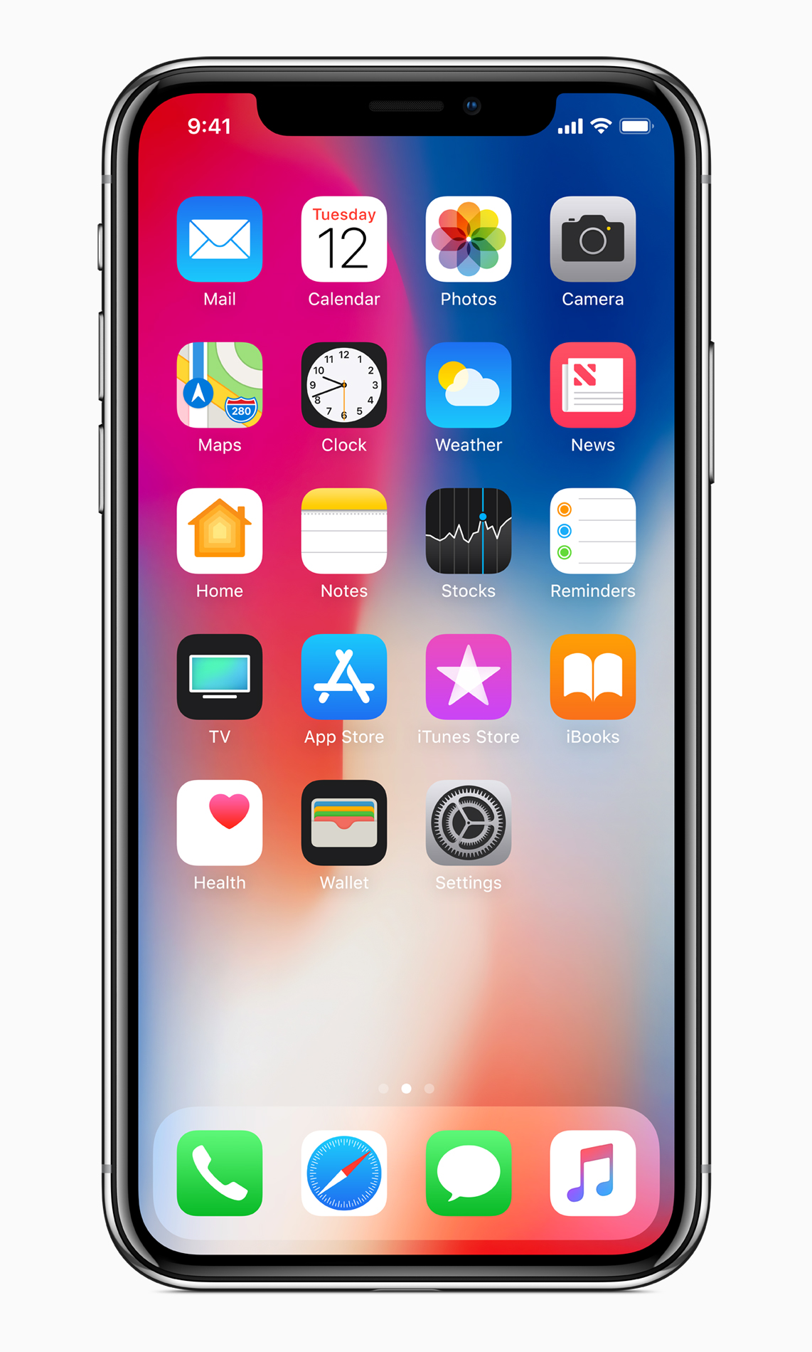 iPhone X front
