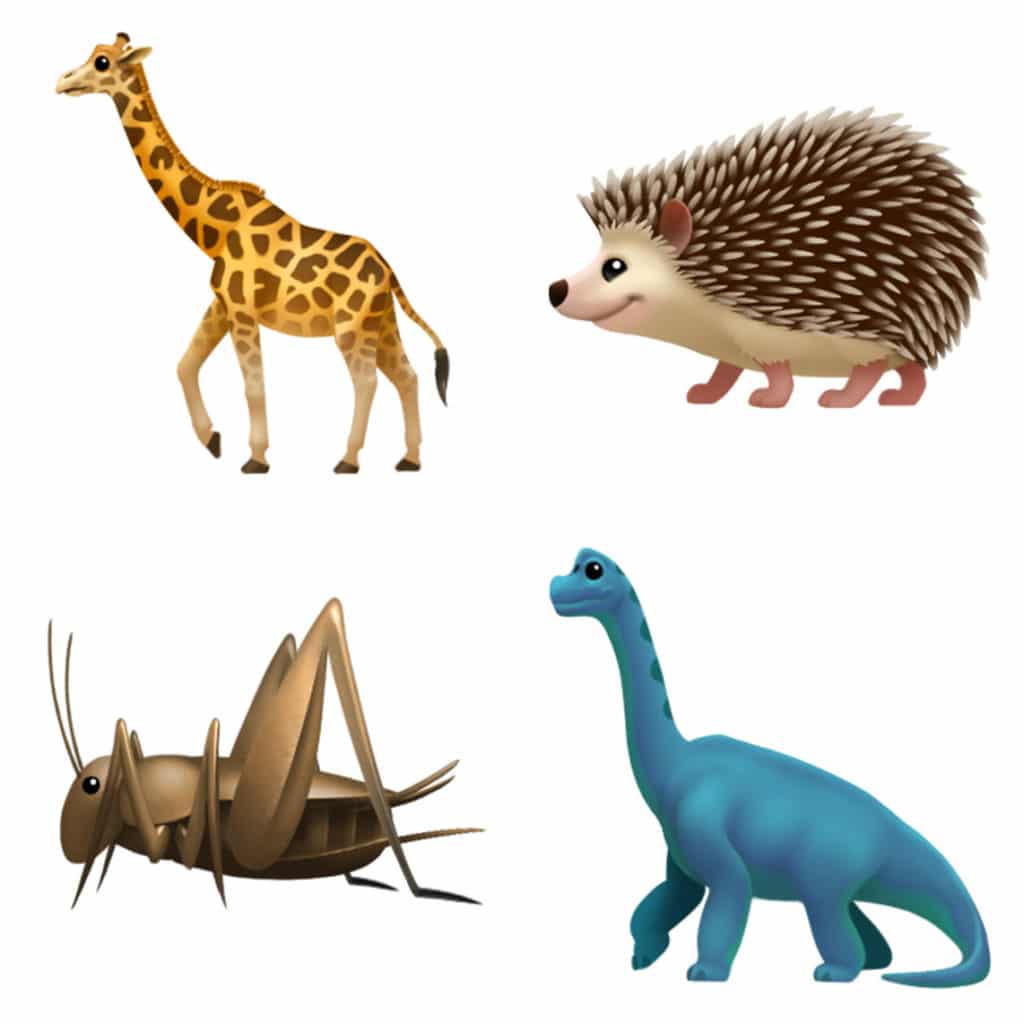 iOS 11 Animals Emoji