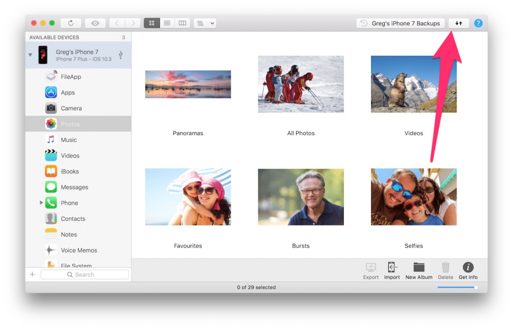 export photos from iphone to computer without itunes
