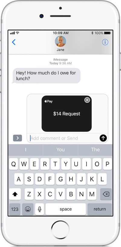 iOS 11 Apple Pay Cash 1