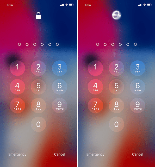 iPhone X Face ID Enter Passcode Fail