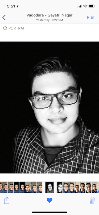 iPhone X Portrait Mode Portrait Lighting Selfies 1