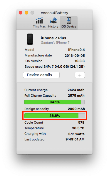 iPhone Battery Health