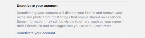 Delete Facebook Account 2