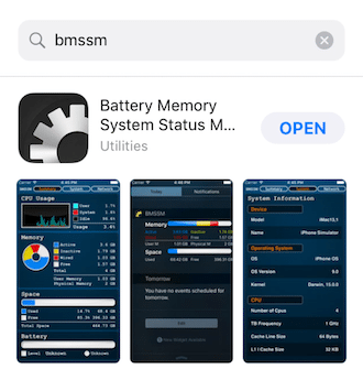 Battery Memory System Status