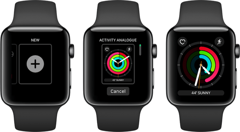 Apple Watch Add New Watch Face