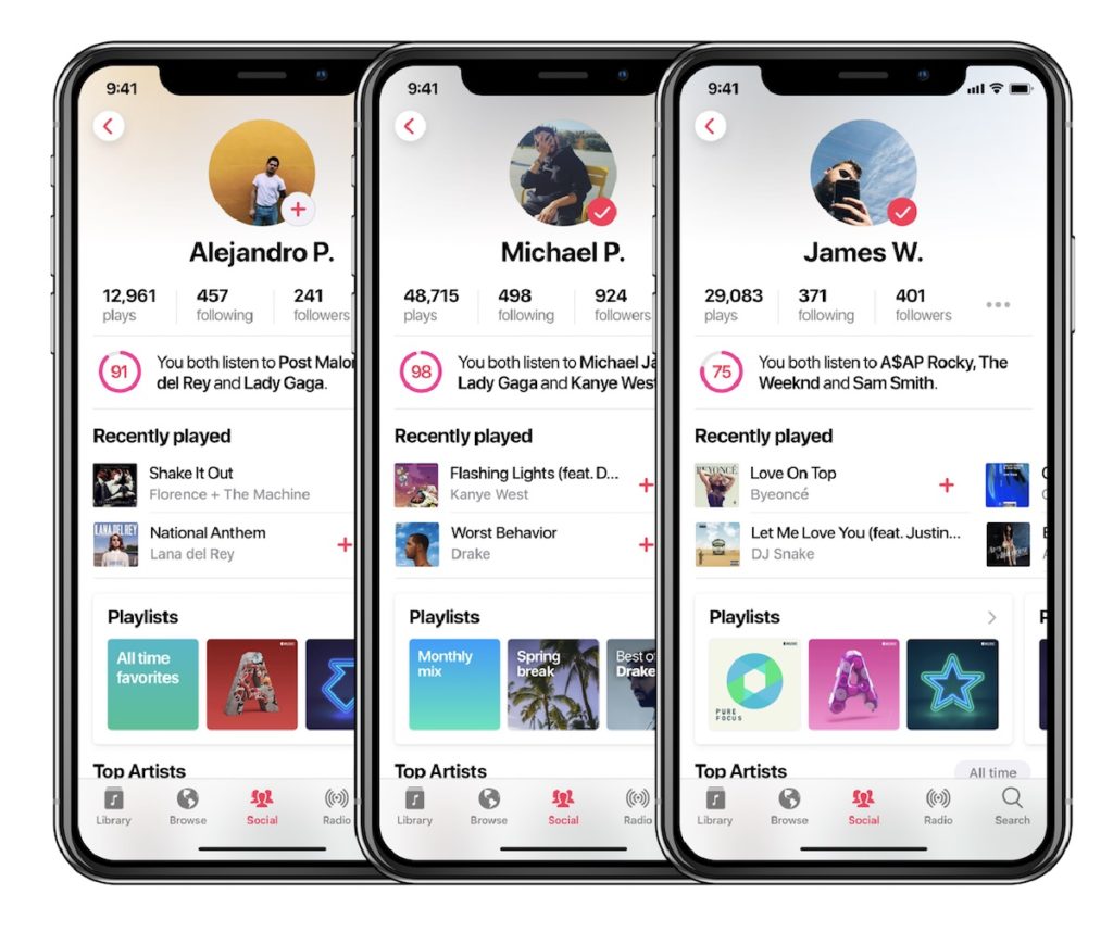 Apple Music - Social