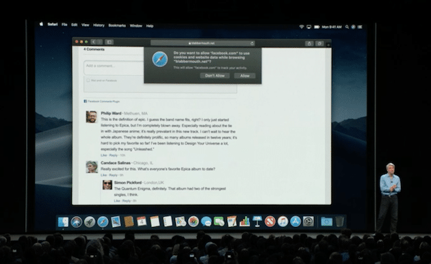 macOS Mojave restrictions on tracking intensify