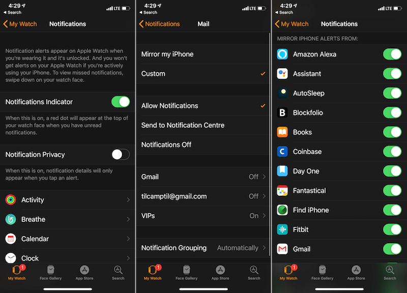 Apple Watch Disable Notifications 3