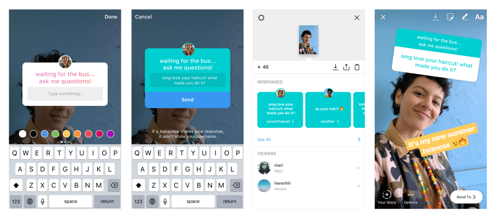 Instagram adds Question Stickers inside Stories
