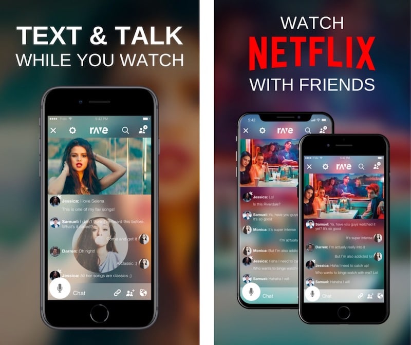Rave for Netflix iPhone App