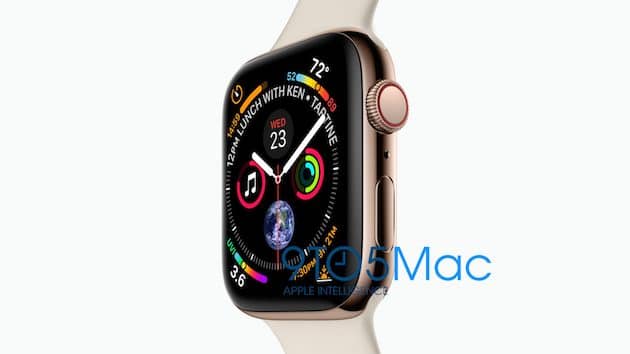Apple Watch Series 4 promo image leaks out
