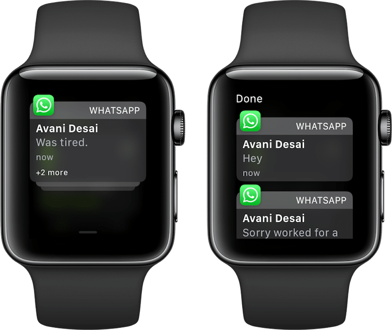 watchOS 5 Group Notifications