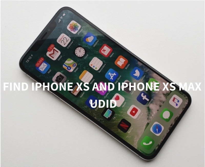 Find iPhone XS and iPhone XS Max UDID