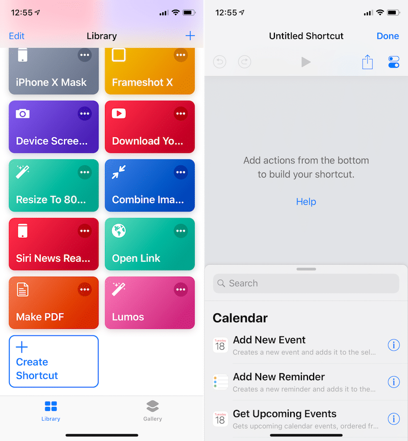 iOS 12 Create Siri Shortcuts App 10