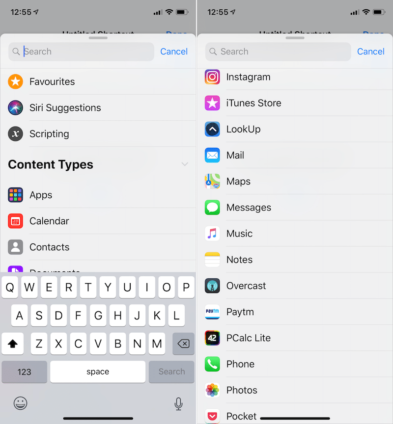 iOS 12 Create Siri Shortcuts App 9