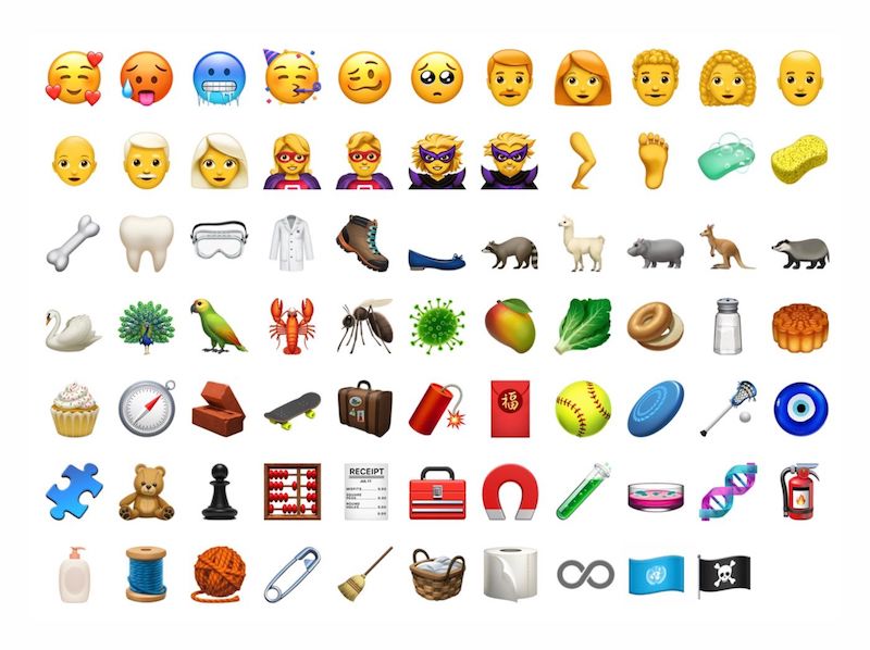 iOS 12.1 New Emojis