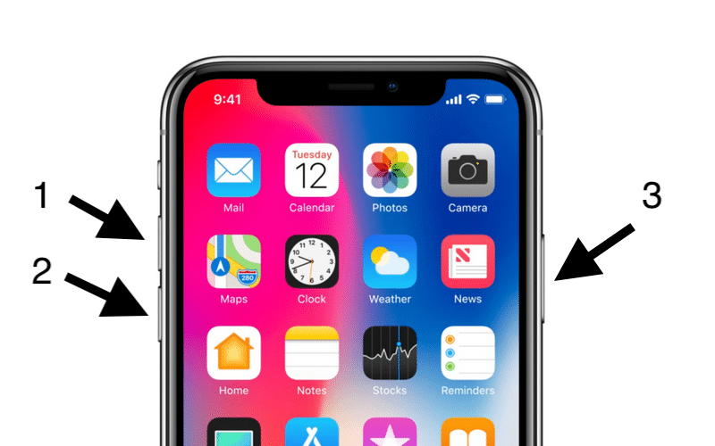 iPhone XR Hard Reset