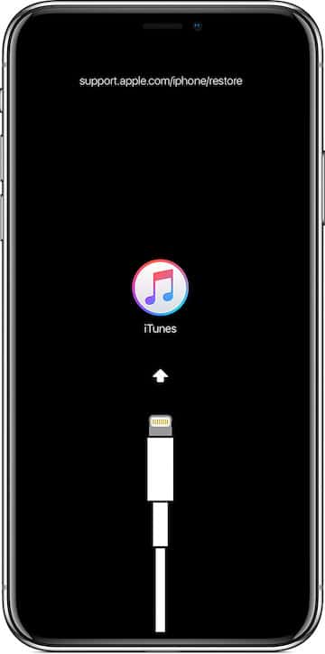 iPhone XS Max Recovery Mode