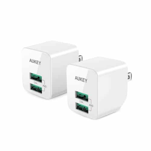 Aukey Dual USB wall charger