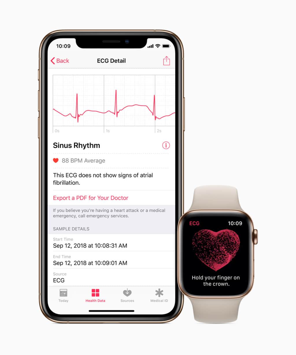 Apple Watch Health App notification
