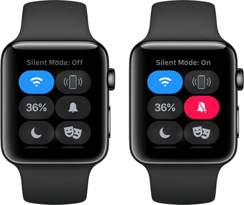 Apple Watch silent mode