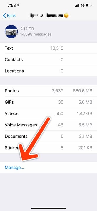 WhatsApp - Free iPhone Storage Tip