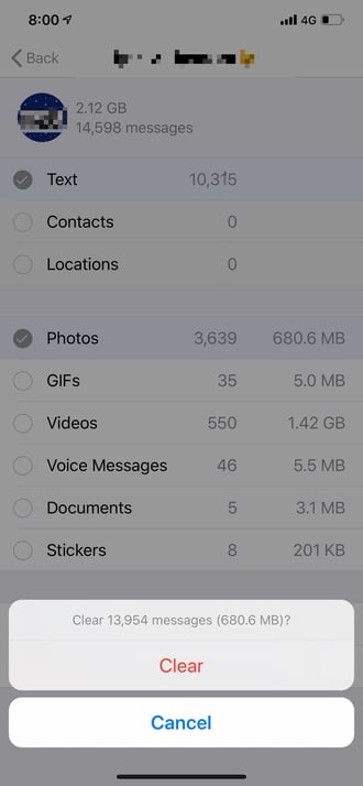 WhatsApp Trick - Free iPhone Storage Space