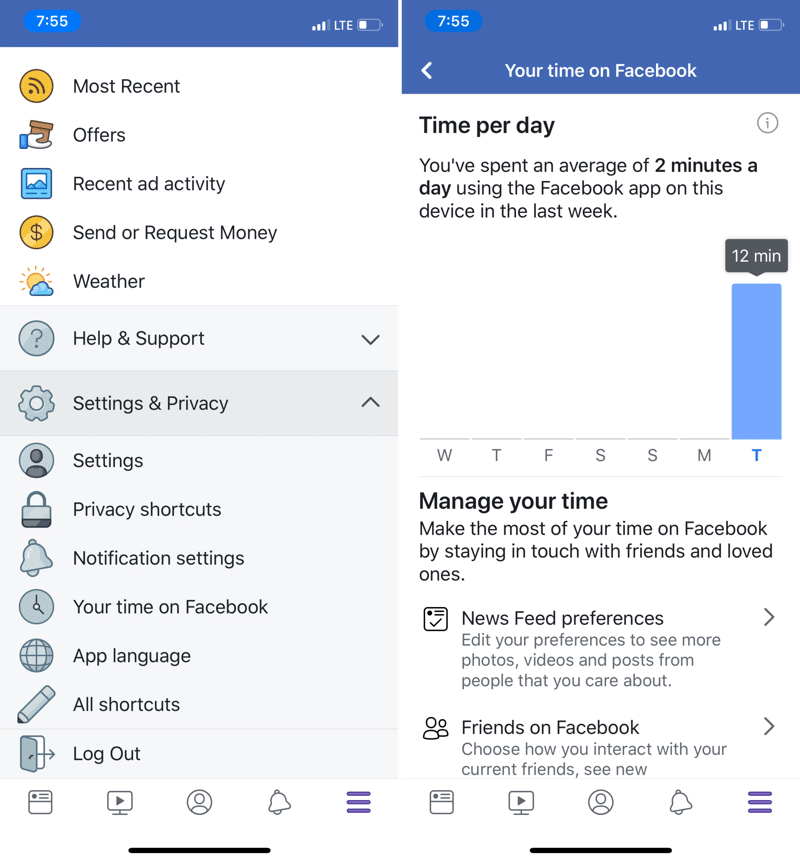 How to Monitor Screen Time Instagram Facebook 6