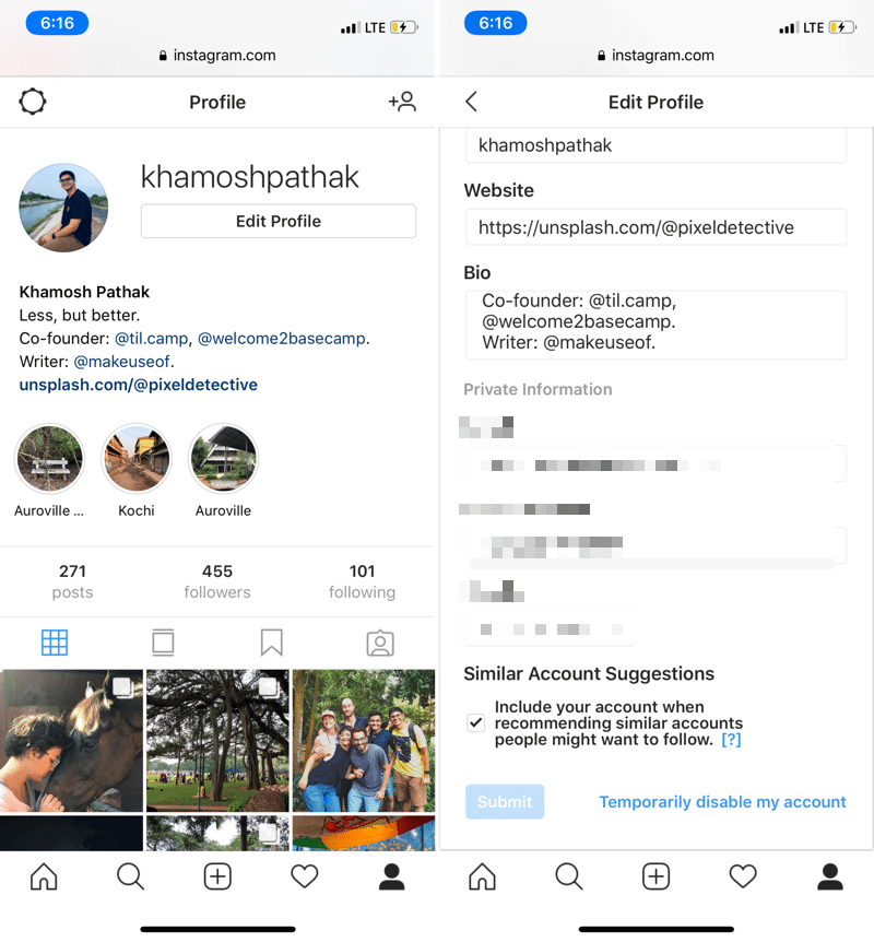 Instagram Delete Disable Account 5