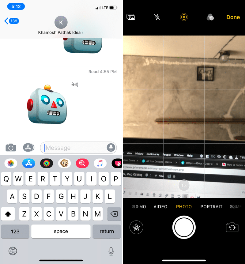 How to Share Animoji or Memoji With Any App iPhone 1
