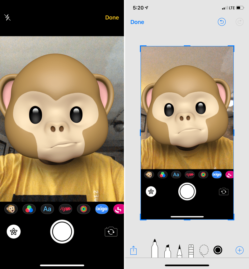 How to Share Animoji or Memoji With Any App iPhone 3