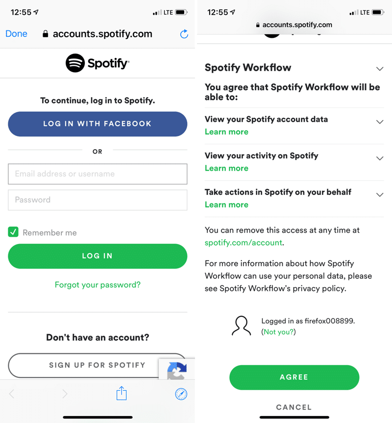 Spotify Siri Shortcuts for iPhone 2