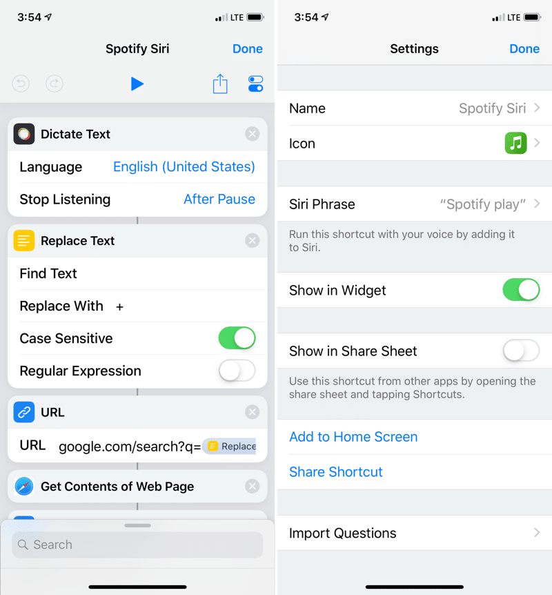Spotify Siri Shortcuts for iPhone 5