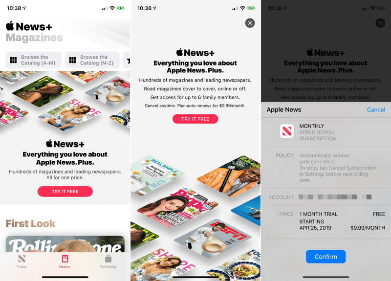 Sign Up for Apple News+ Outside US and Canada 4