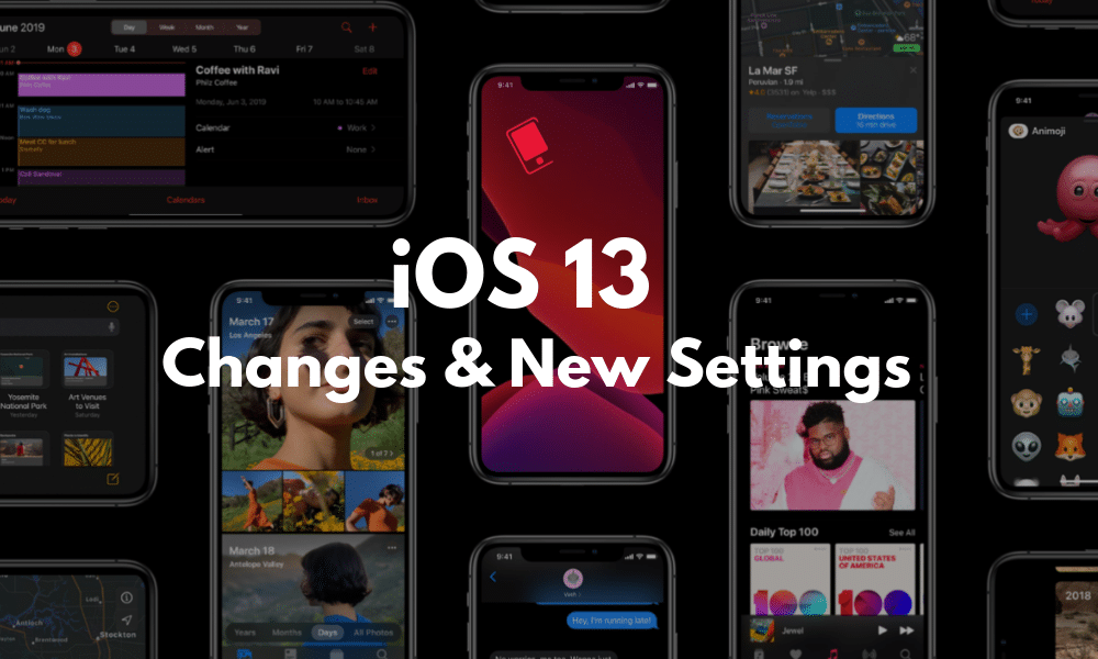 iOS 13 Changes Settings Featured