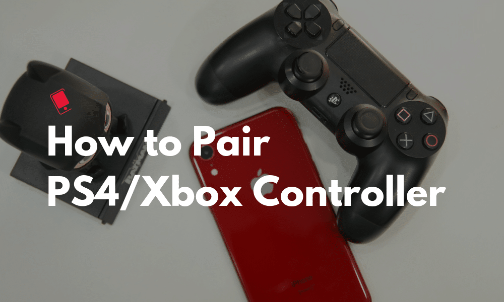Pair PS4/Xbox Controller iPhone or iPad