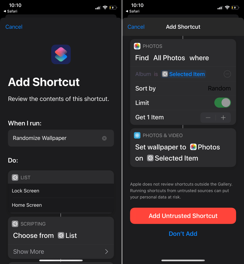 How to Change iPhone Wallpaper Daily Using Shortcuts 1