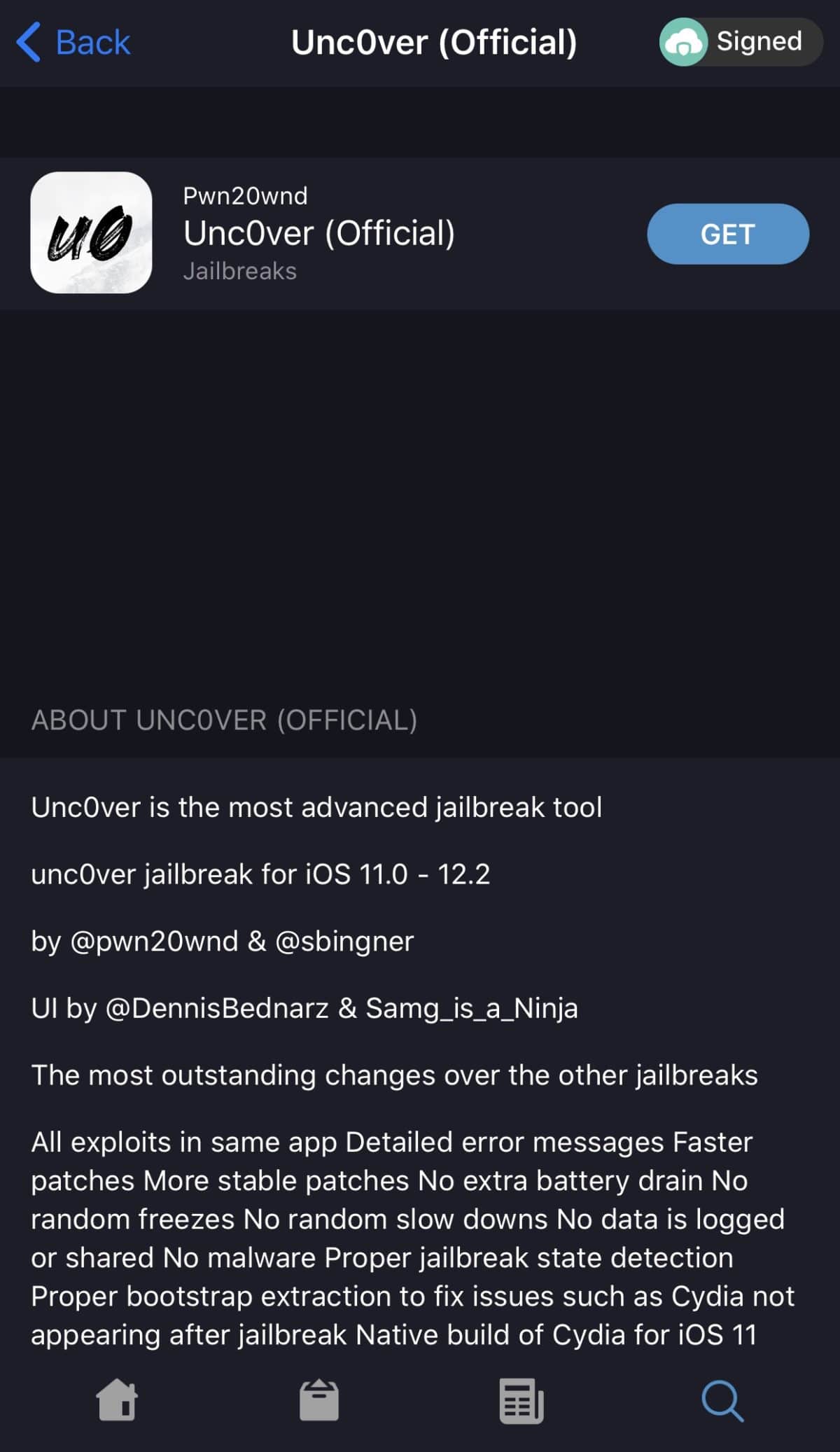 Unc0ver Jailbreak iOS 12.4