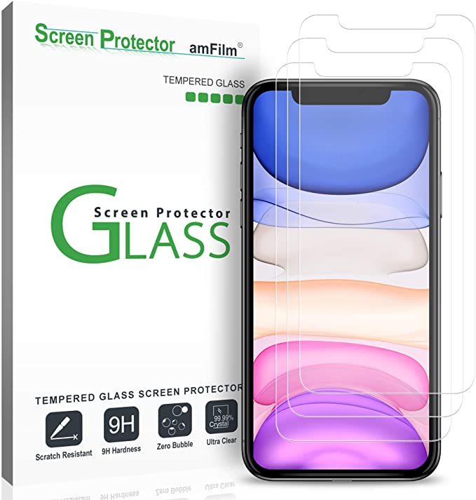 amFilm Screen Protector for iPhone 11