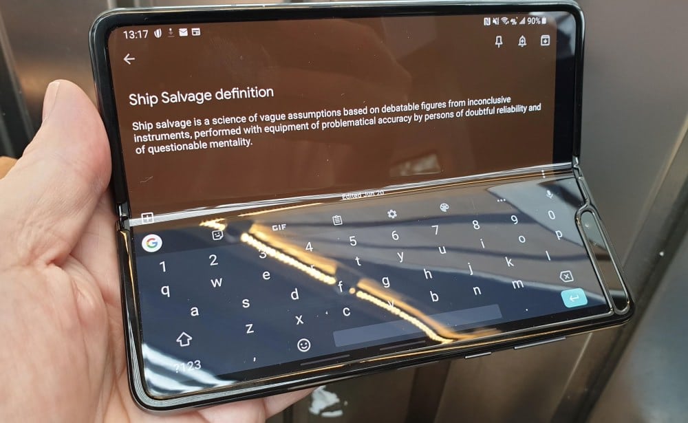 The Samsung Galaxy Fold looks at first glance like the answer to everyone's ultimate futuristic dreams. And it's very cool - but there are too many compromises at present.