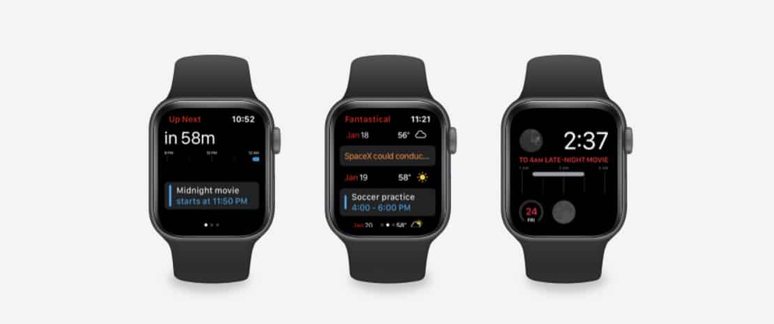 Fantastical 3.0 Apple Watch