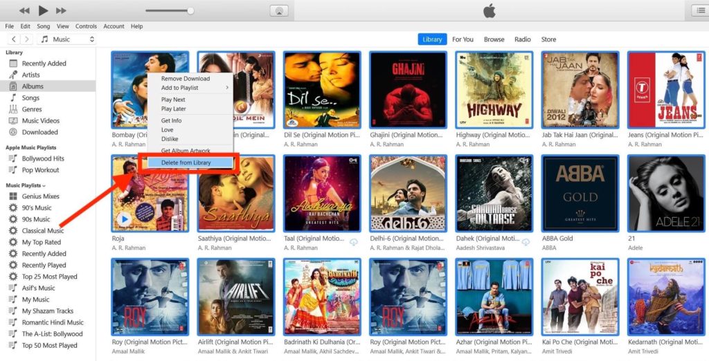 How To Delete Apple Music Library In Windows