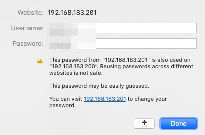 iCloud Keychain Password