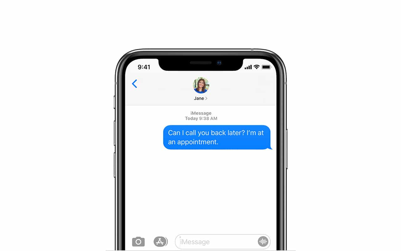 Apple iOS 13 Messages App