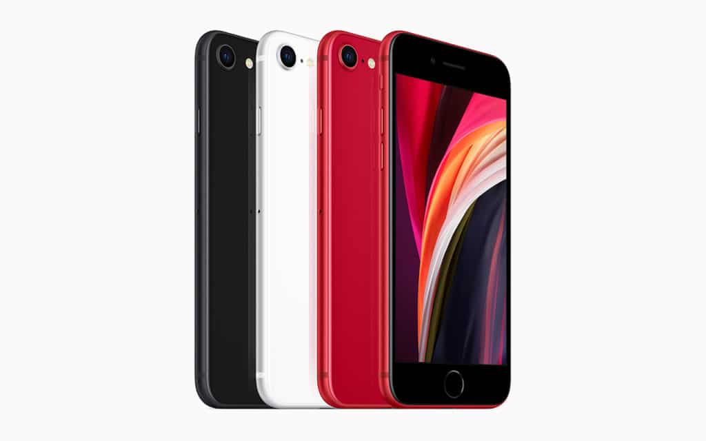Apple iPhone SE 2020 Colors Black, PRODUCT (RED), White