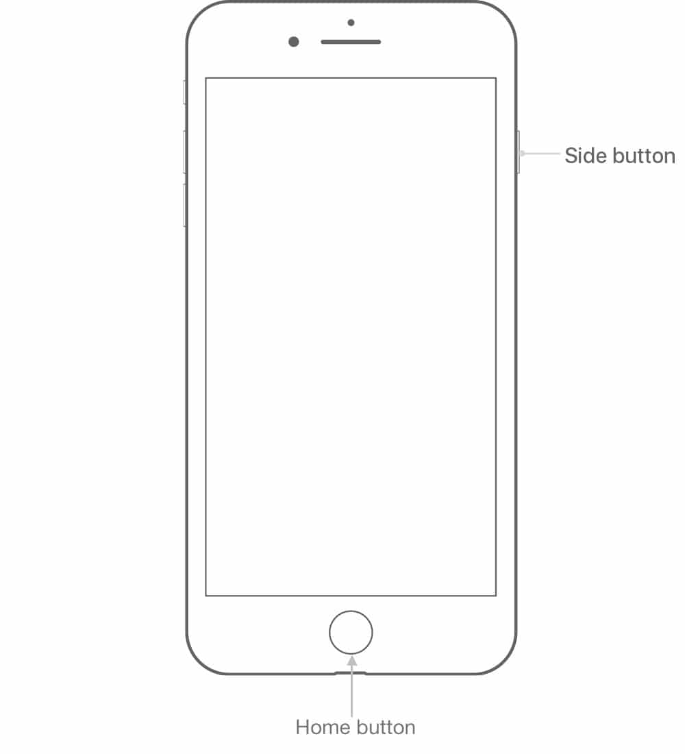 2020 iPhone SE Take Screenshot