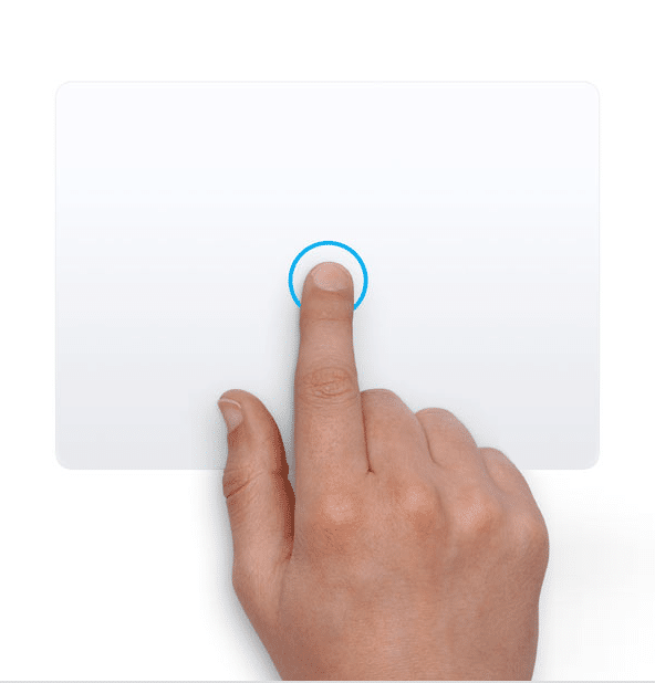 Trackpad Click or Tap - iPad