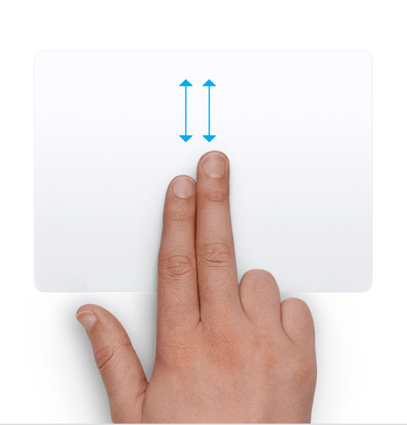 Two Finger Scrolling - iPad