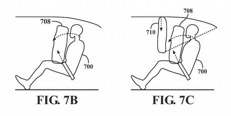 Apple Car Airbag Design Patent